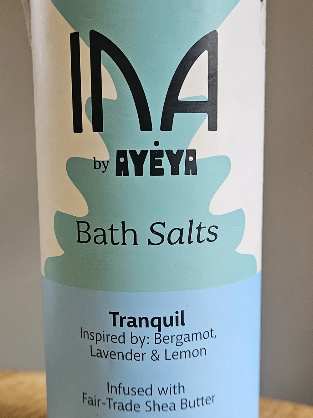 Tranquil Bath Salts - Bergamot Lavender And Lemon. 24 Oz New